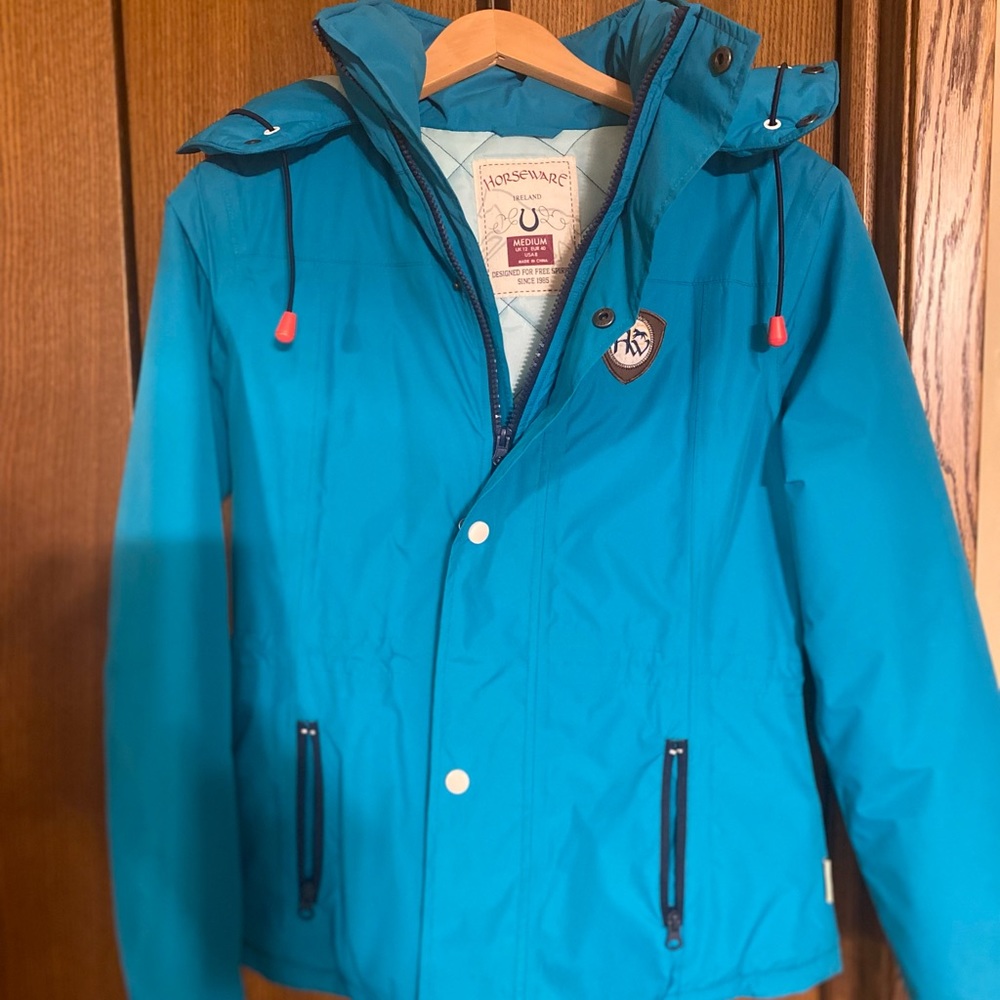 Horseware Ireland ladies coat size M / size 8 excellent condition.